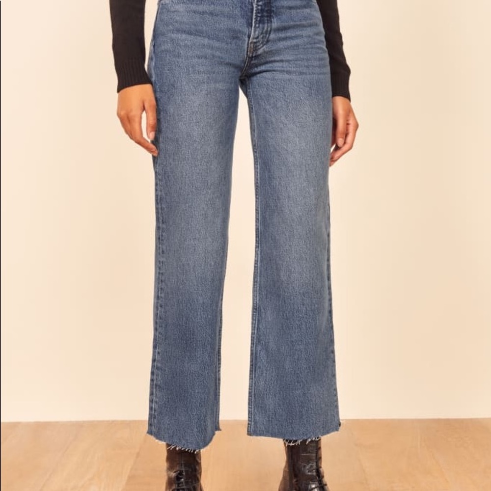 Reformation vintage wash blue jeans size 26